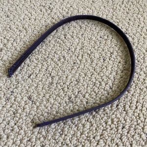 Jennifer Behr Bordo Classic Headband Purple Hair Accessories